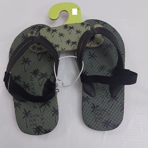 Palm Flip Flops- Olive Green