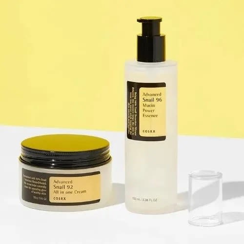 Advance Snail - 96 Mucin Power Essence - 100ml & 92 All In One Cream - 100g