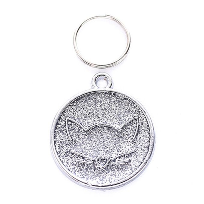 Zinc Alloy Pet ID Tag Identify Card Dog Cat Collar Pendant Supplies