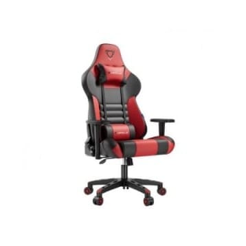 Furgle Gaming Chair With Footrest - Black & Red