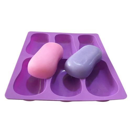 DIY Oval A Cake Mold Soap Jelly Chocolate Ice Silicone Mould
