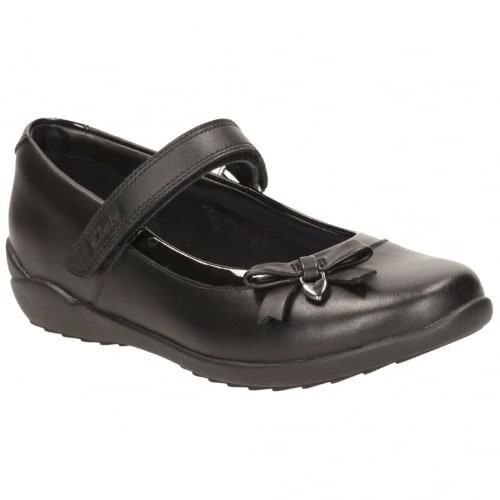 Ting Fever Junior Girls - Black Leather