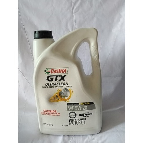 GTX Ultraclean Fully Synthetic Motor Oil SAE 5W-20 - 5litres