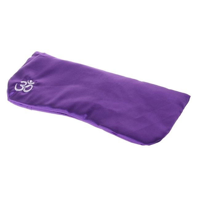 Yoga Eye Pillow Flaxseed Eye Pillow To Black Rim Of Purple