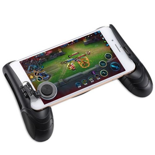 Controle Joystick Celular Game Pad Joystick Grip Extended Handle Controller For PUBG Android Smartphone Touch Screen Gamepad