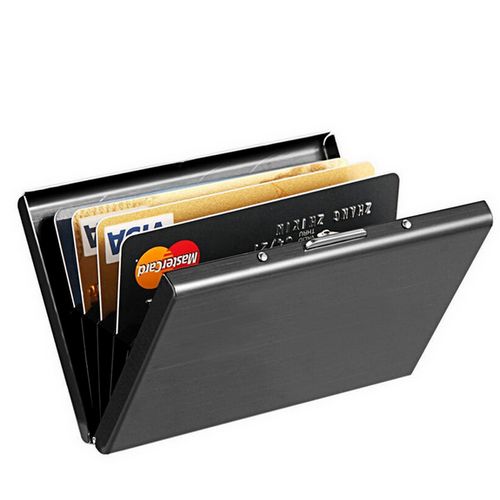 Stainless Steel Thickened  Credit Atm Card Portable Holder