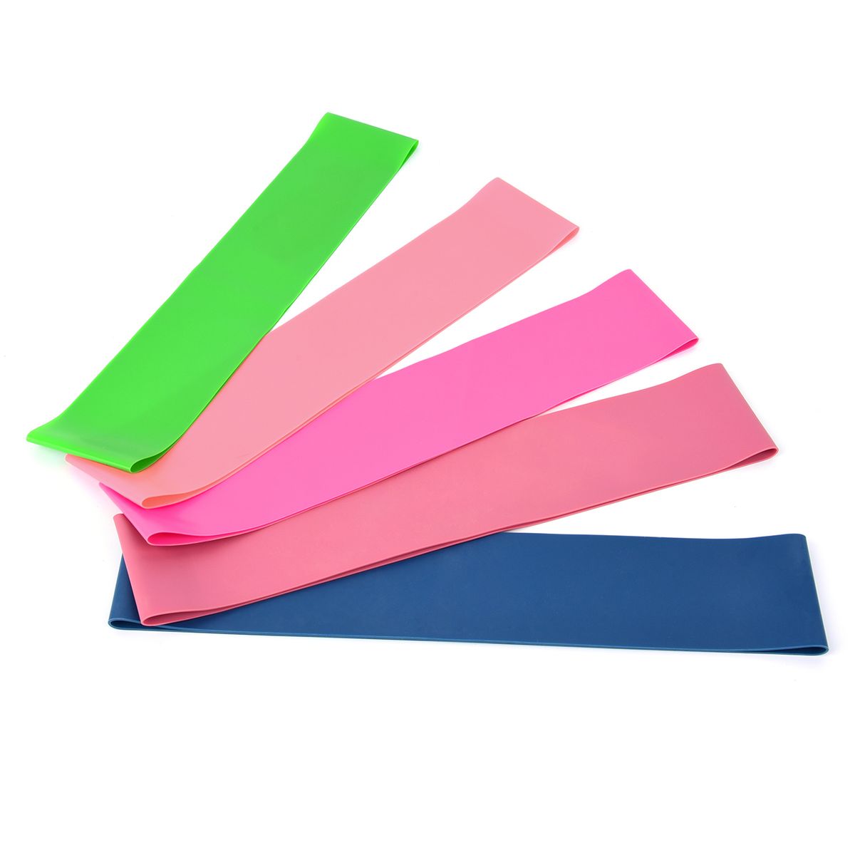 5 PCS Sports Exercise Resistance Loop Bands Set Elastic Band