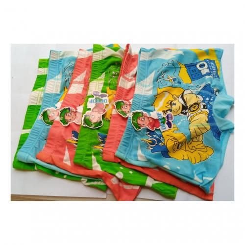 Children's Multicolor Character Boxers - 5 Piece