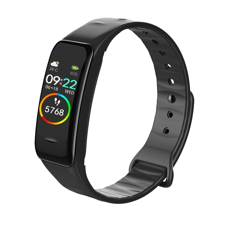 Color Screen IP67 Waterproof Smart Bracelet, Support Sleep Monitor / Heart Rate Monitor / Blood Pressure Monitor(Black)