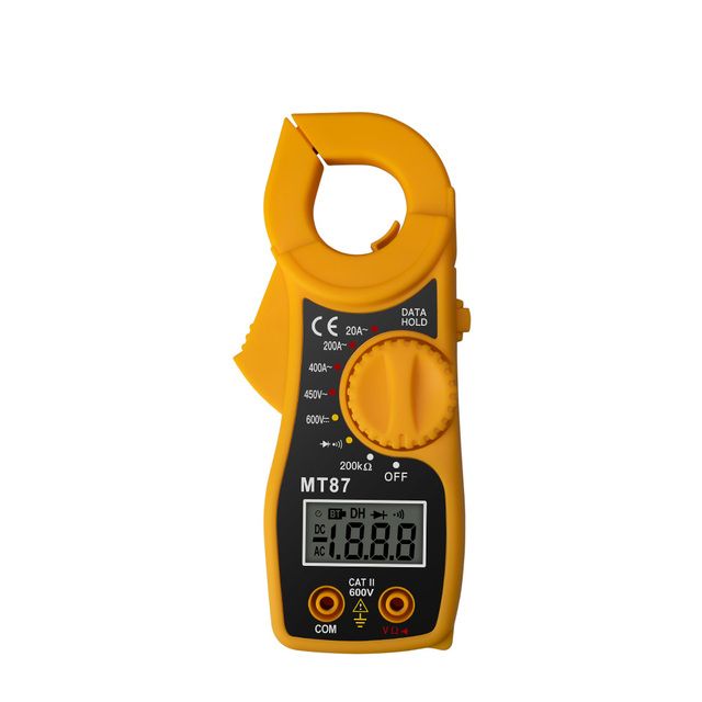 Mt87 Digital Clamp Meter Multimeter Ac/dc Ammeter Voltmeter