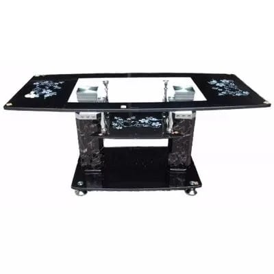 3-Step Tempered Glass Center Table