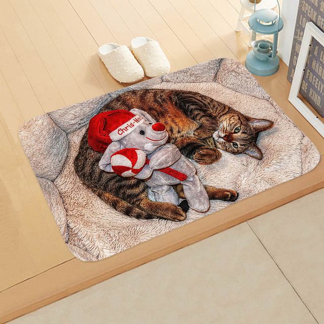 Decoration Floor Mat Non-slip Soft Mats Foyer Bedr