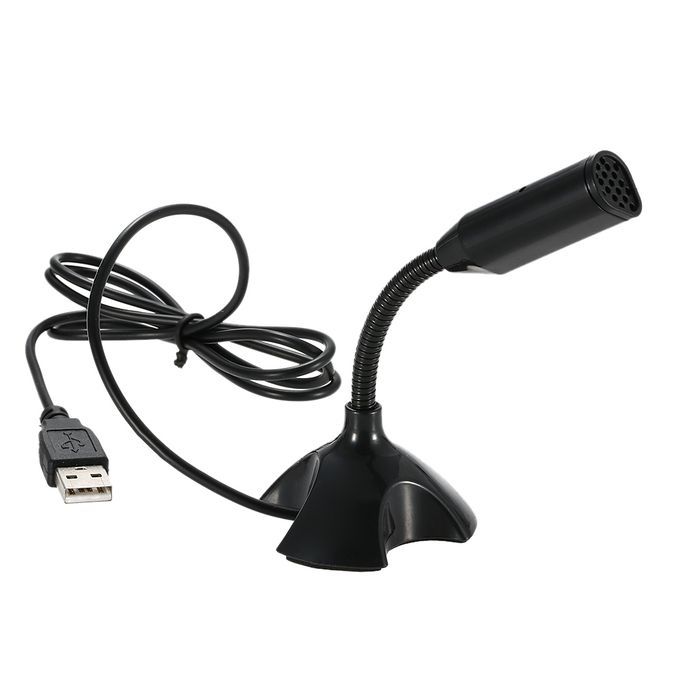 USB Desktop Microphone 360&deg; Adjustable Microphone Support