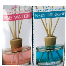 Rose Water + Baby Cologne Stick Air Freshener