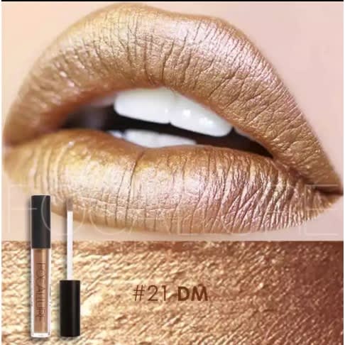Liquid Metallic Matte Lipstick - Shade 21