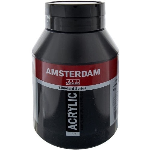 Acrylic Color - 500ml Oxide Black 735