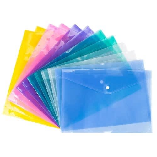 Transparent Office File -12pcs