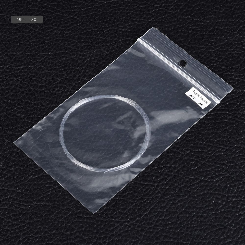 Line Brain 0X-6X Lure Fly Flying 9FT 2.75M Accessory Fishing Pesca Front Wire Sinking Taper 27965 Fishing Leader Tool Lines