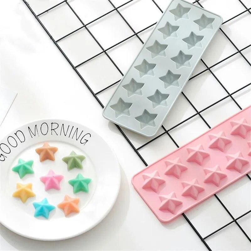 Star Silicone Cake Mold Fondant Molds DIY Cake Decorating Tools Silicone Cookies Molds
