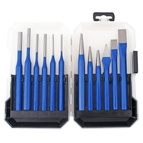 12Pcs/Set 3-8mm Alloy Steel Wood Carving Punch