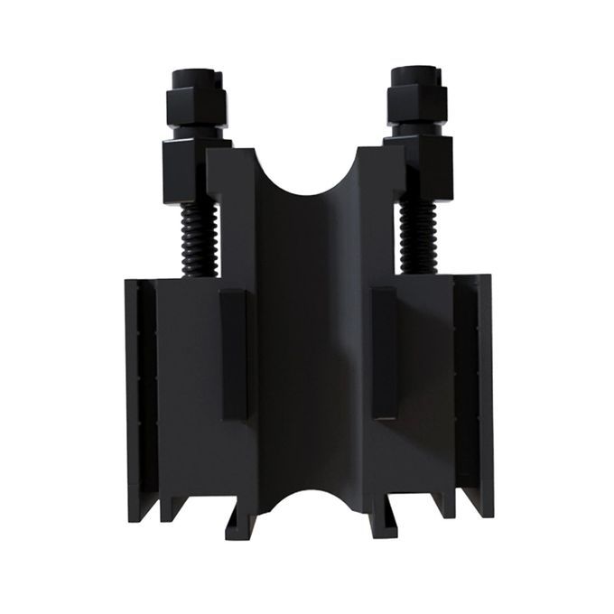 Plastic Aquarium Tank Pipe Clamp Fixing Clip Mount Holder Black