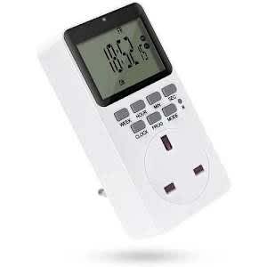 Digital Timer Switch Socket Plug