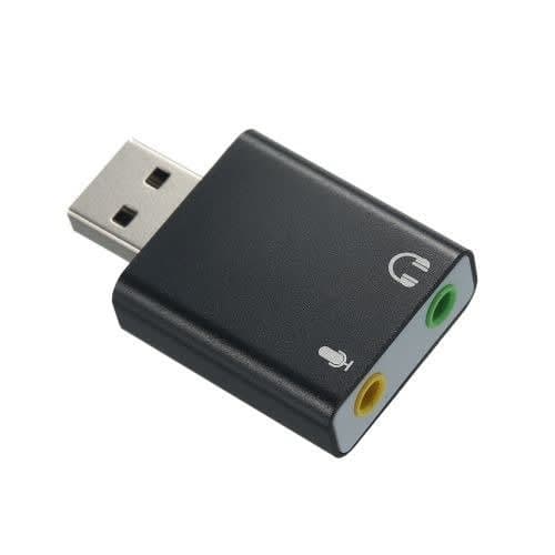 Usb Sound Card 7.1 Usb To 3.5mm Earphone Mic Adapter
