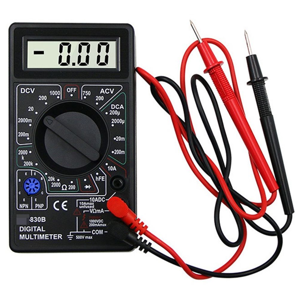 Digital Multimeter Voltmeter Ammeter Ohm Diode Triode Tester