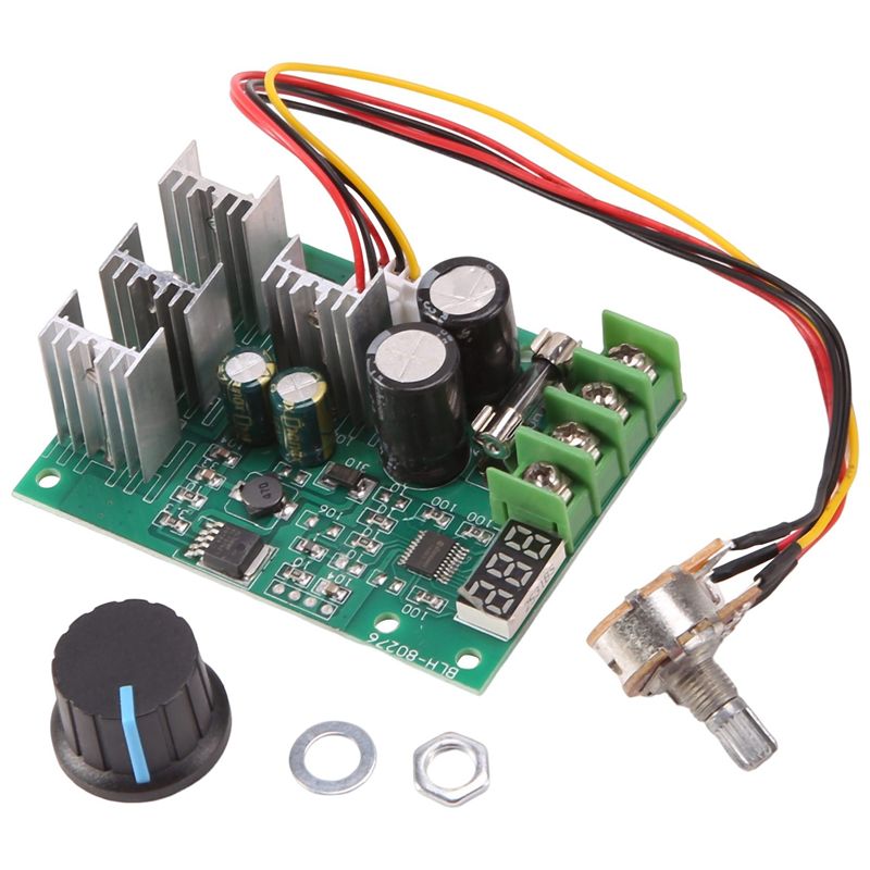 DC 6-60V 30A Adjustable LED Digital Motor Speed Regulator