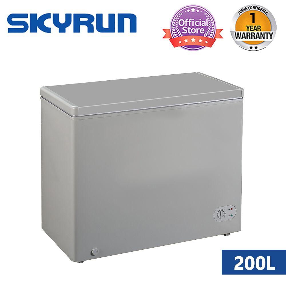 200 Litres Chest Freezer (BD-200HNW) - Grey