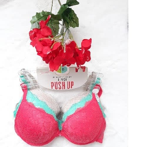 Secret Possessions 3 Pack Push Up Bra