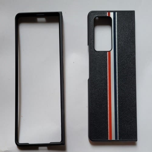 Acrylic Cover For Samsung Galaxy Z Fold2 Fold 2 Folder 2 5g - Black