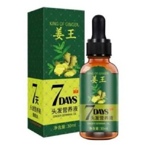 7 Days Bald Head /hair Restoration Ginger Germinal Oil -30ml