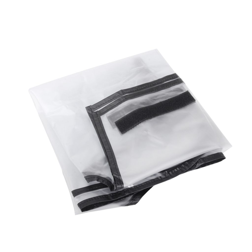 Transparent Waterproof Golf Bag Trolley Cart Bag Zipper Rain Cover