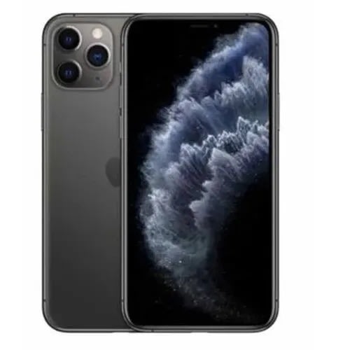 iPhone 11 Pro Max-6.5"-64GB ROM - 4GB RAM - Ios 13 - 3969mah - Pouch & Screen Protector-Space Gray