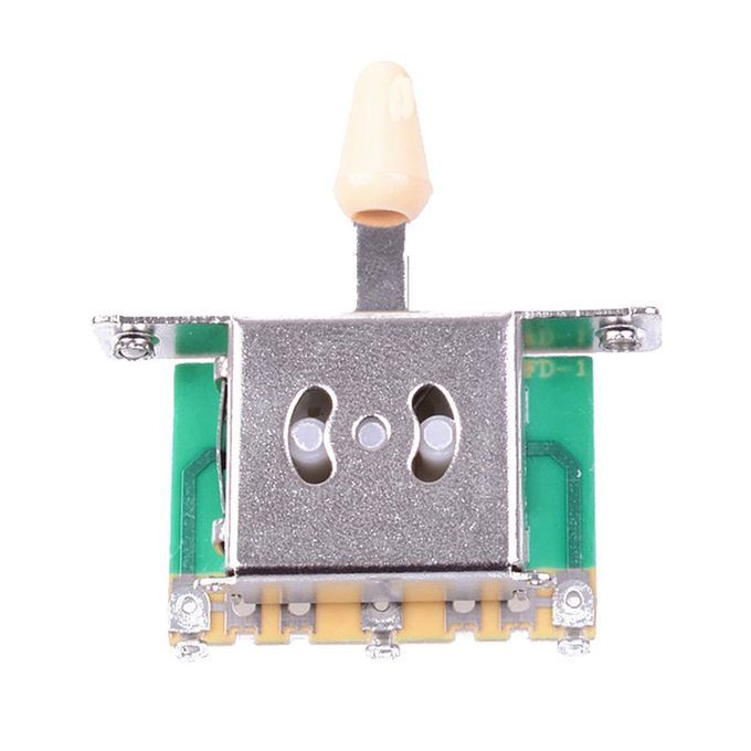 Ele Tri  Guitar Ro Ker Swit H Tip Plasti  Guitar Musi Al A  Essories-yellow-3 Gears