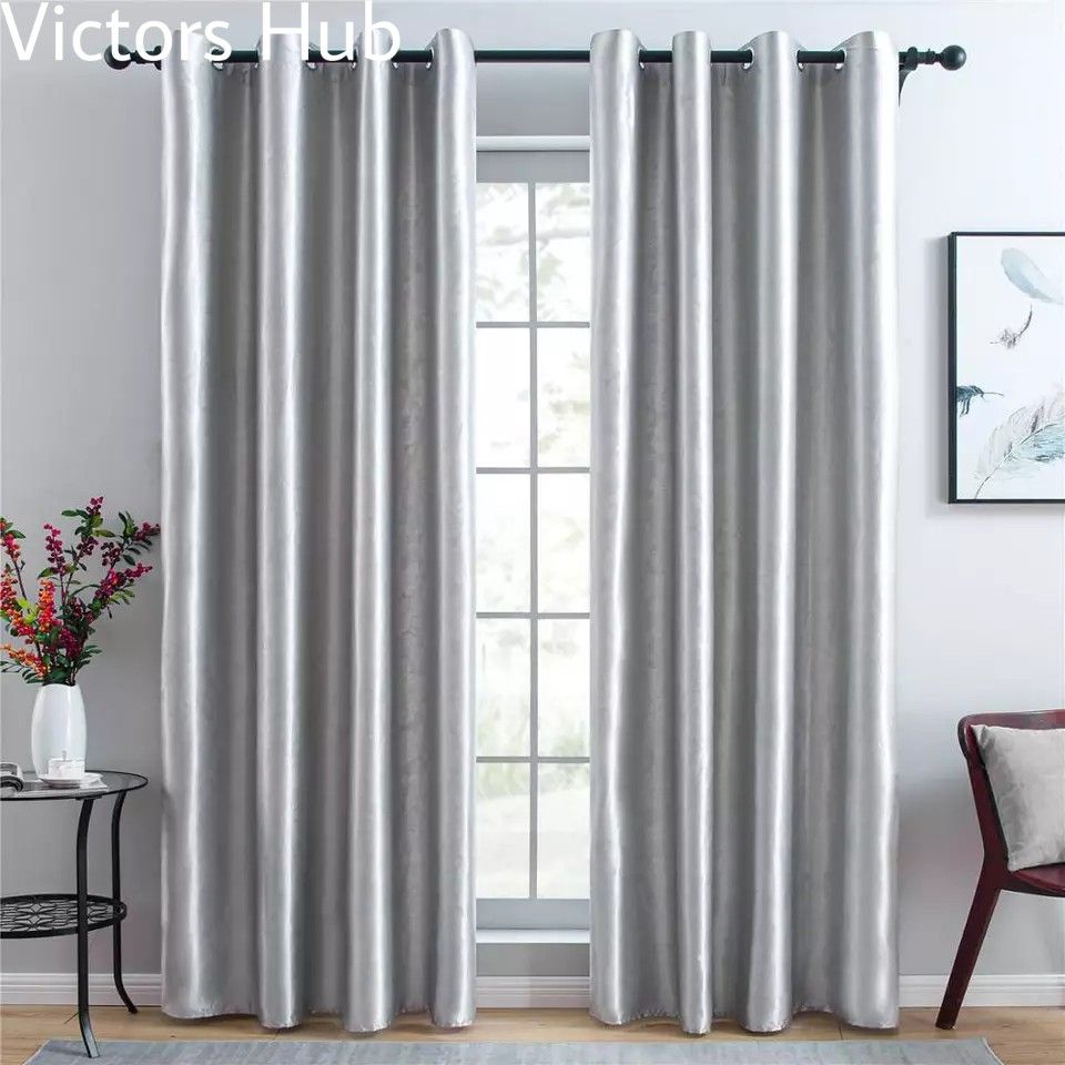 7.5ft. By 7.5ft. High Quality Curtain - Silver