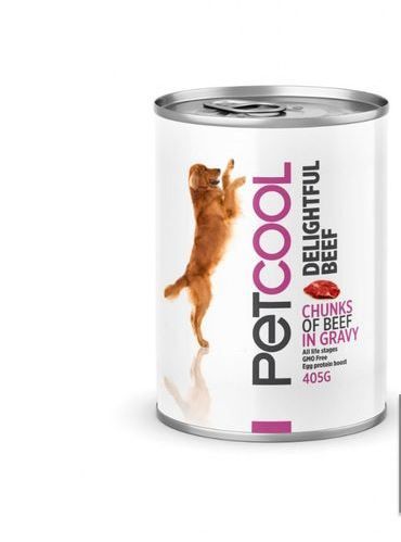 Petcool Dog Food Delightful Beef CIG 1250Gm X1