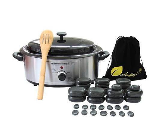 Essential 16 Stones Stone & Massage Pot
