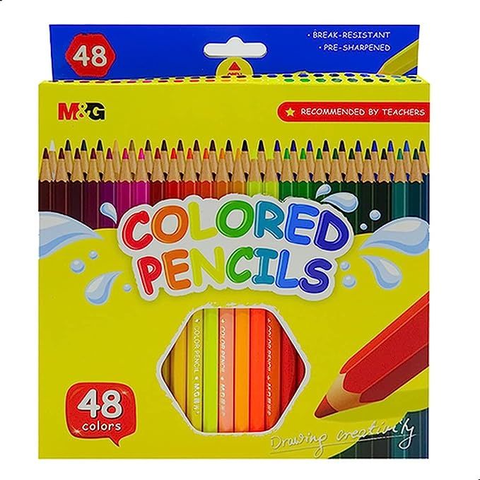M&G Color Pencil 48 Colors Stationery