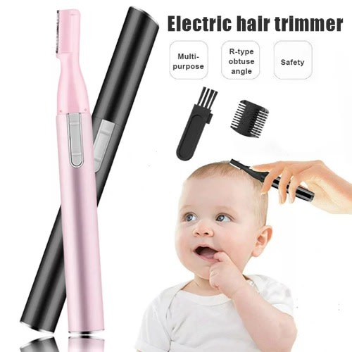 Baby Electric Hair Trimmer With Free Battery - Set Of 2