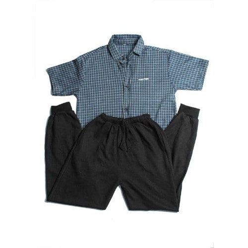 Mauton Bds Shirt And Black Joggers Set