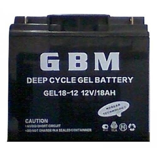 Gbm 18ah, 12v Deep Cycle Battery