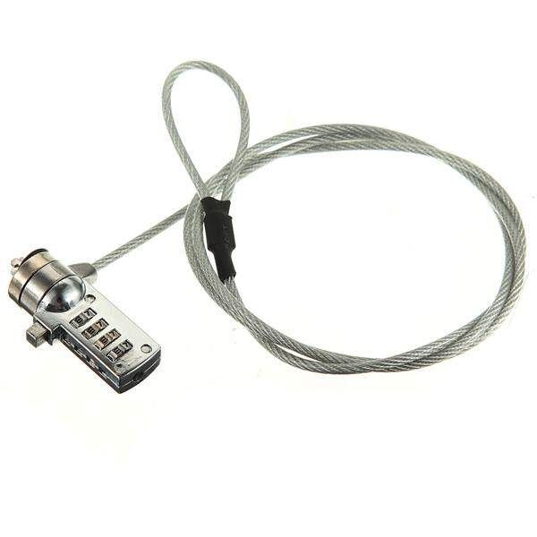 Laptop Notebook PC Security Password Lock Chain Cable