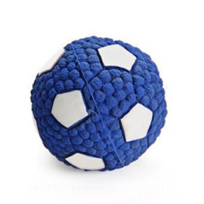Dog Toy Bite-resistant Rubber Training Tennis Pet Toy For Redu Ing Boredom-Football-L