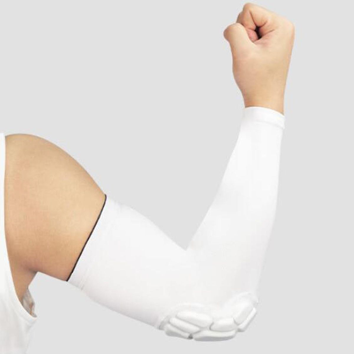Elbow Pads Adult Sports Protective Gear White XL