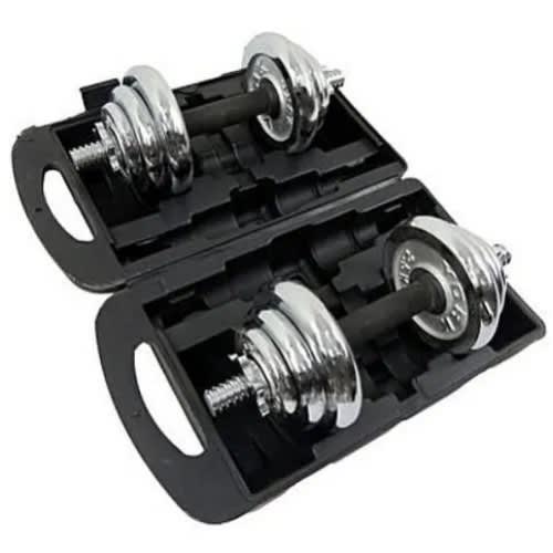 20kg Adjustable Dumbell Set With Case