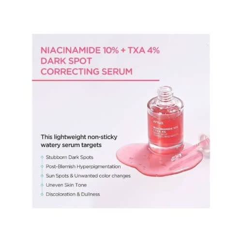Anua Niacinamide 10% + Txa 4% Dark Spot Correcting Serum 1.01 Fl.oz / 30ml