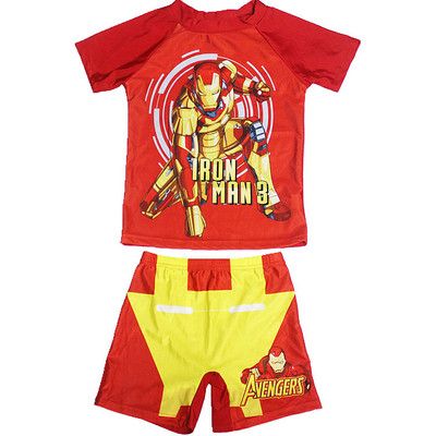 Iron Man Character Boys Swimwear Set