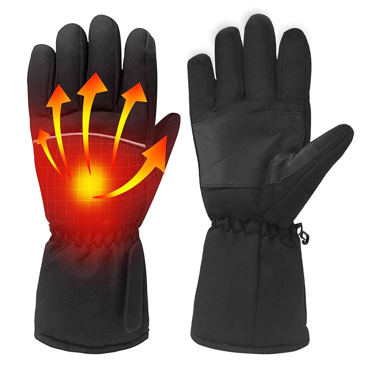 Heated Gloves For Men Women Electric Winter Thermal